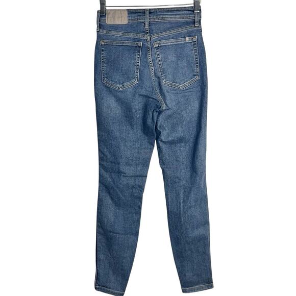 Everlane The Way-High Skinny Jean Vintage Mid Blue Size 25 Regular - Picture 4 of 8